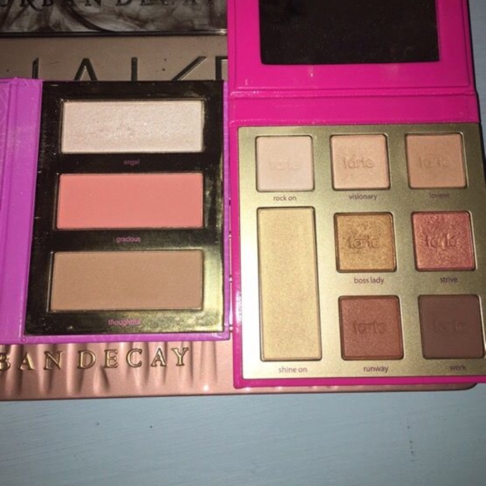 Tarte eye and face palettes