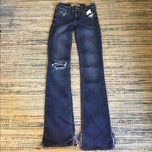 Distressed Hollister Jeans