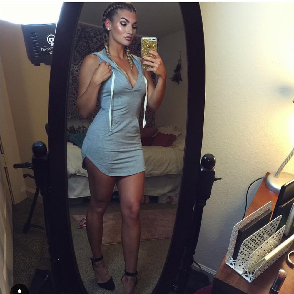 Fashion Nova Hoodie Dress