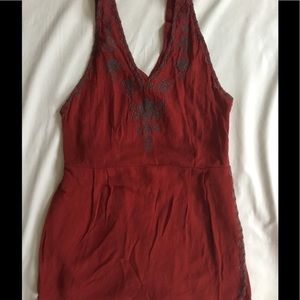 Free People Open Back Romper