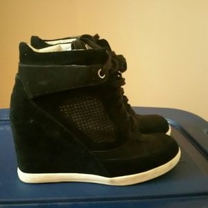 French Connection sneaker wedges
