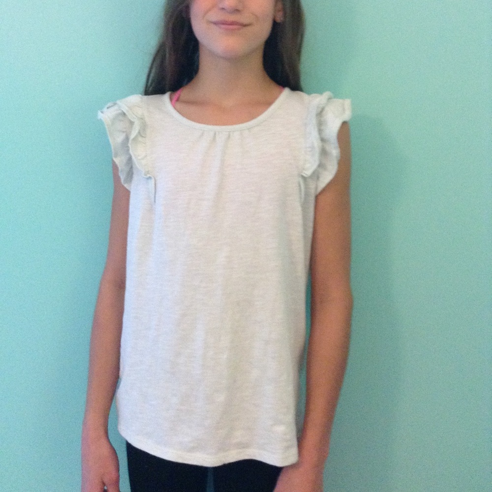 Girls Circo ruffle shirt from target