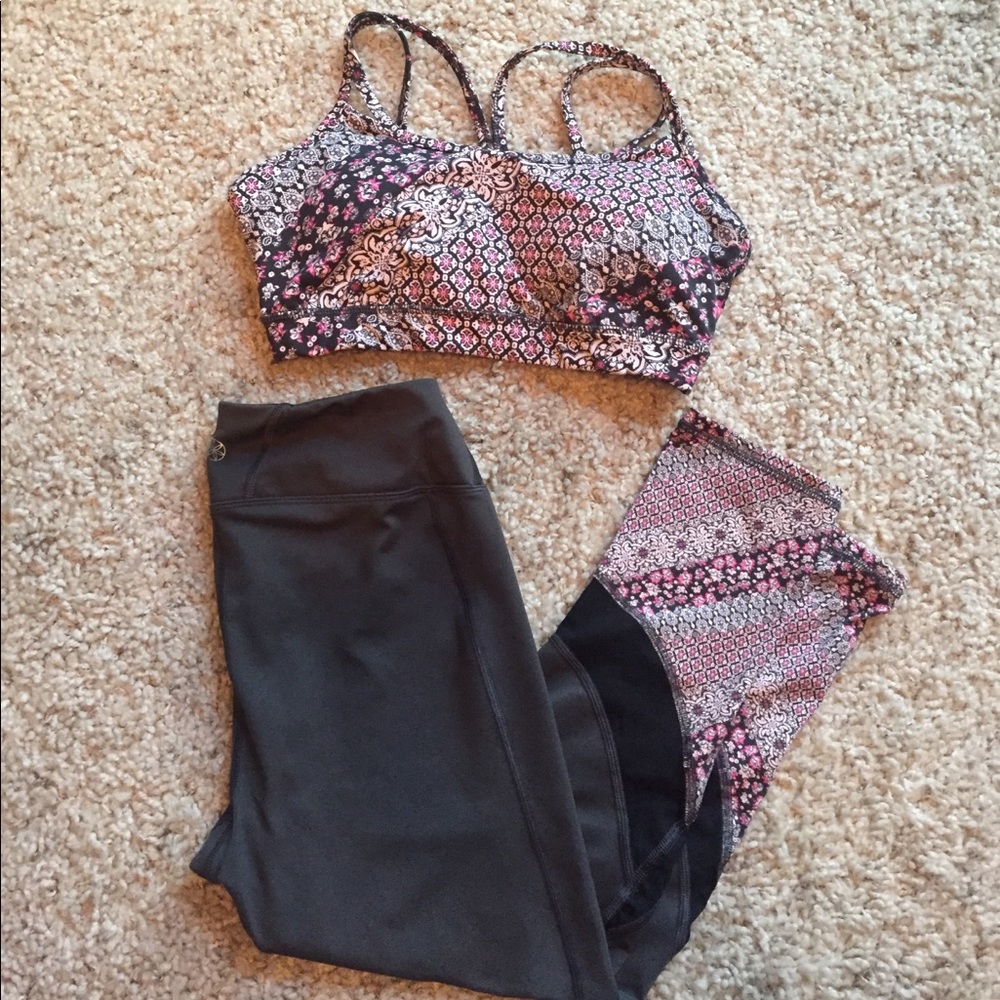 Gaiam yoga/exercise outfit