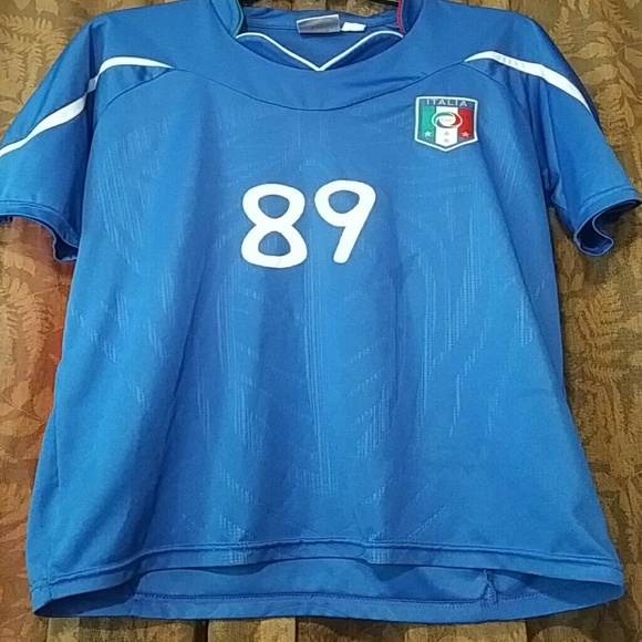 Italia Other - Italian Futbol Jersey #89 Palena, sz L Gli Azzurri