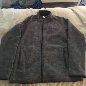 Men's large Patagonia zip up sweatshirt