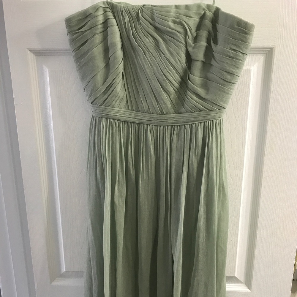 J crew chiffon dress