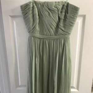 J crew chiffon dress