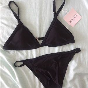 cheeky triangle top bikini