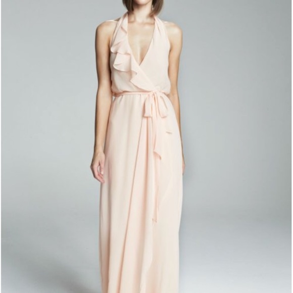 Amsale Nouvelle Erica dress in navy, unaltered - Picture 2 of 4