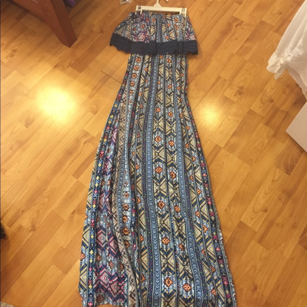 Forever 21 Tribal Maxi Dress