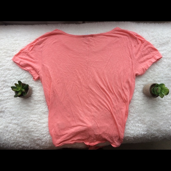 Tie-front Top - Picture 2 of 2