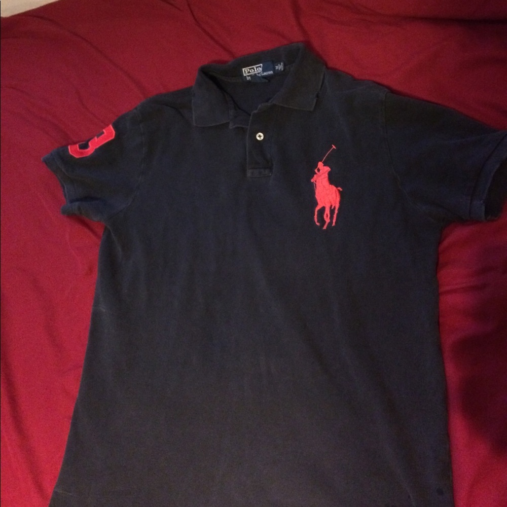 Polo Ralph Lauren button up T-shirt