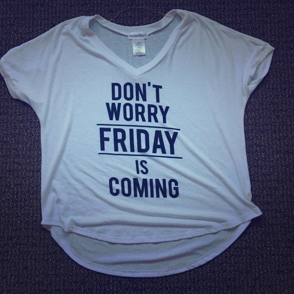 White shirt women's large
