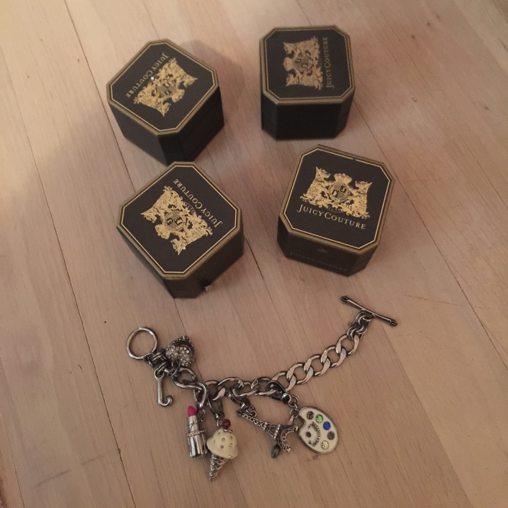 Juicy bracket with charms.  Toucan charm sold