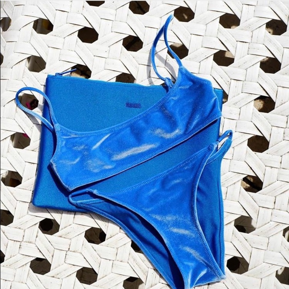 Brand New Marthe Velvet Triangl Bikini. NWT