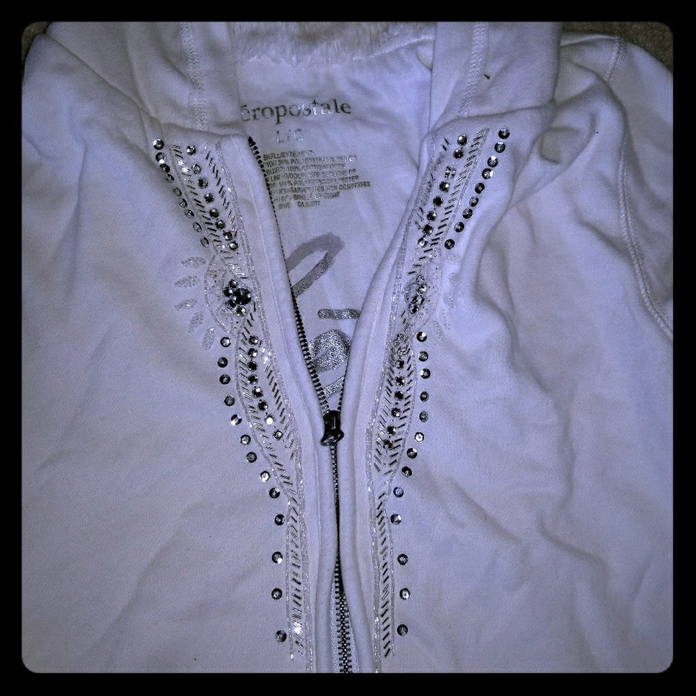 Aero fur lined zip up