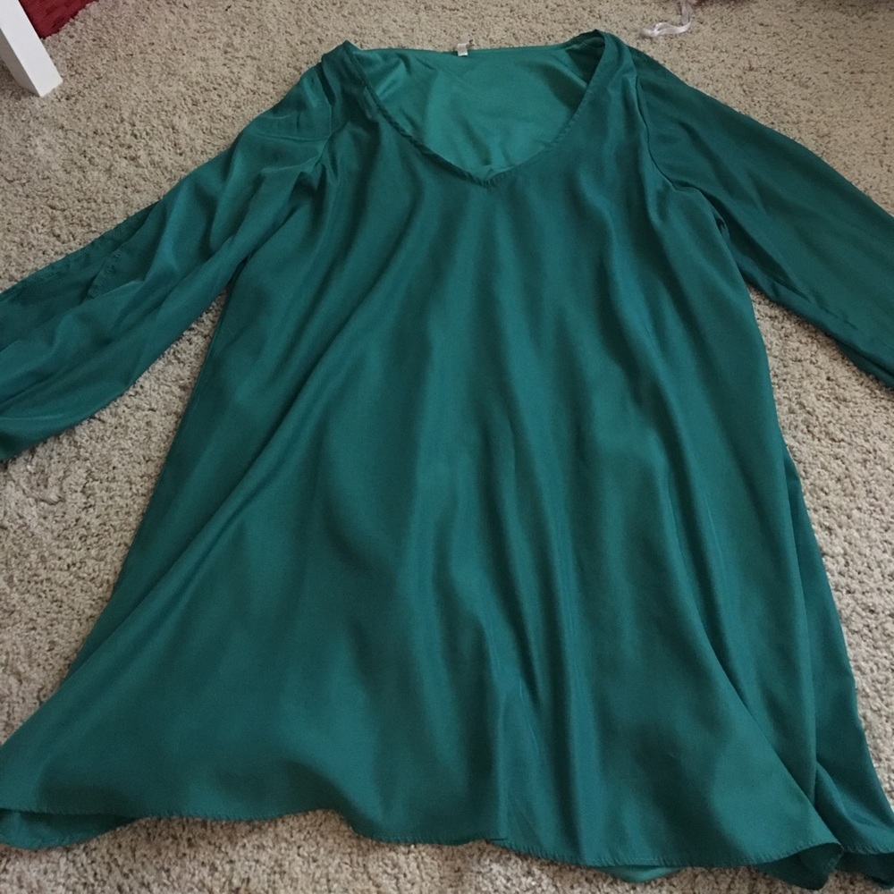 Nordstrom Emerald green dress
