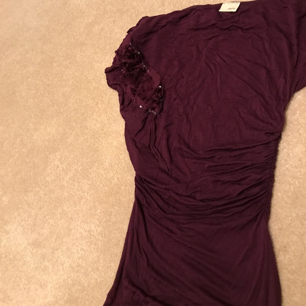 Burgundy daytrip top
