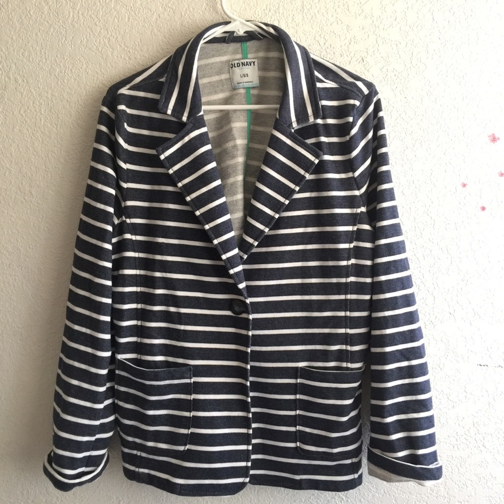 Old Navy striped blazer