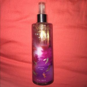 Bath and body works twilight woods shimmer mist!