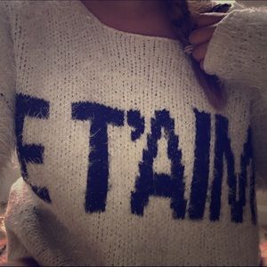 Fuzzy Sweater!
