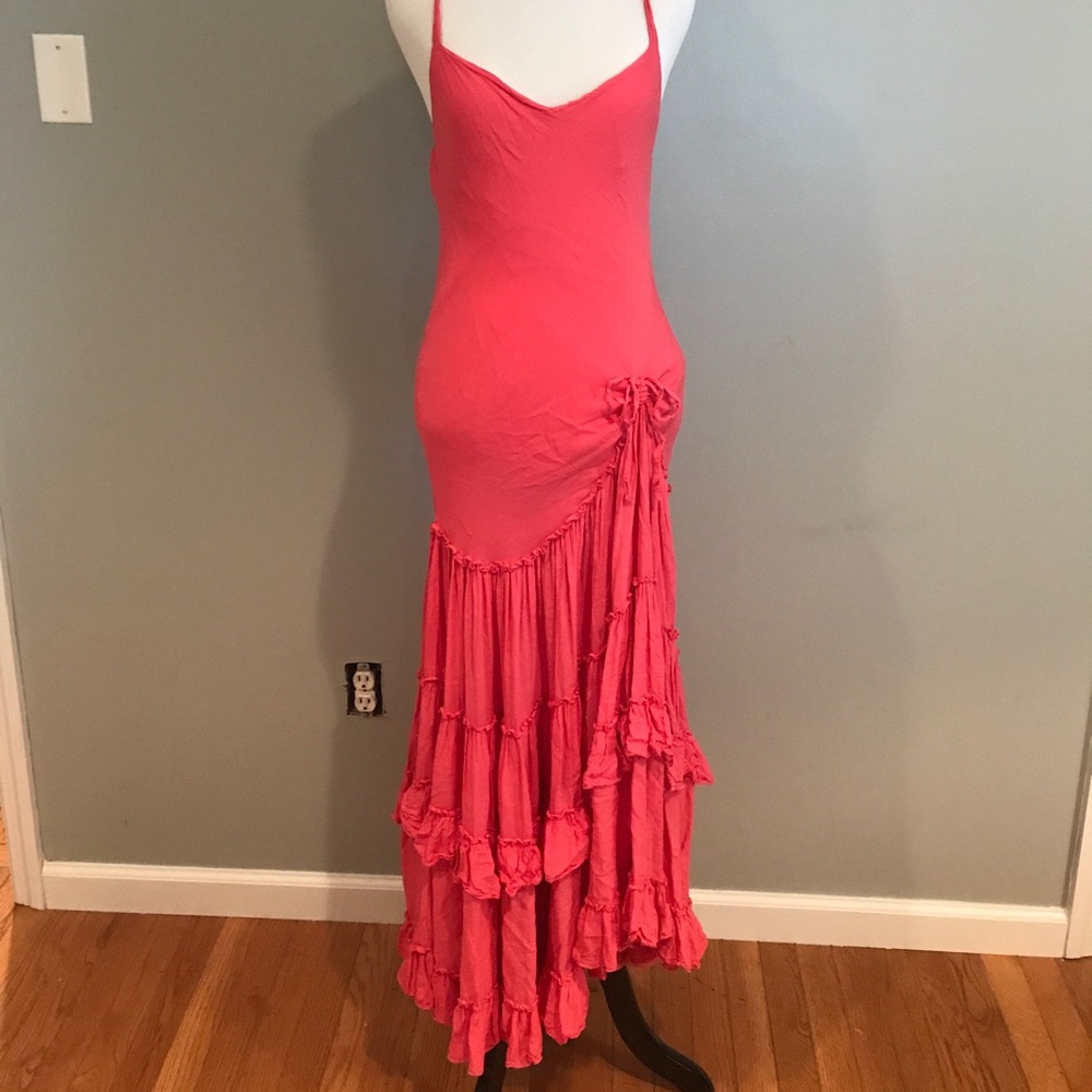 💃🏻 Free People Ruffle Maxi Dress
