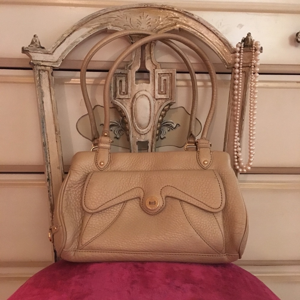 Cole Haan gold purse