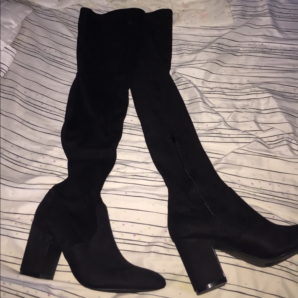 suede Steve Madden boots