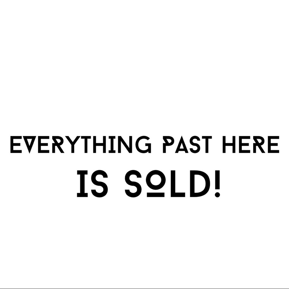 SOLD OUT