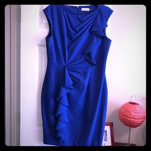 Blue Calvin Klein Dress - Size 12