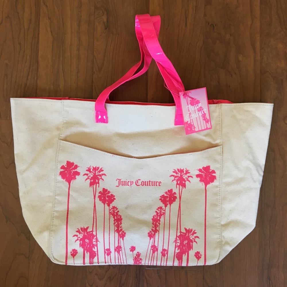 Juicy couture beach bag!