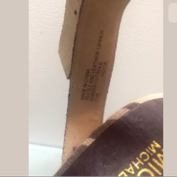 Michael Kors Zebra Espadrille Wedge Sandal, 7.5 - Picture 6 of 7