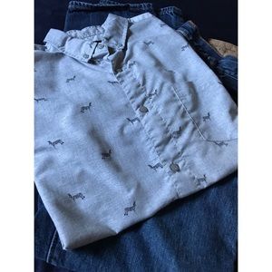 Molokai Surf Co - Zebra Print Shirt