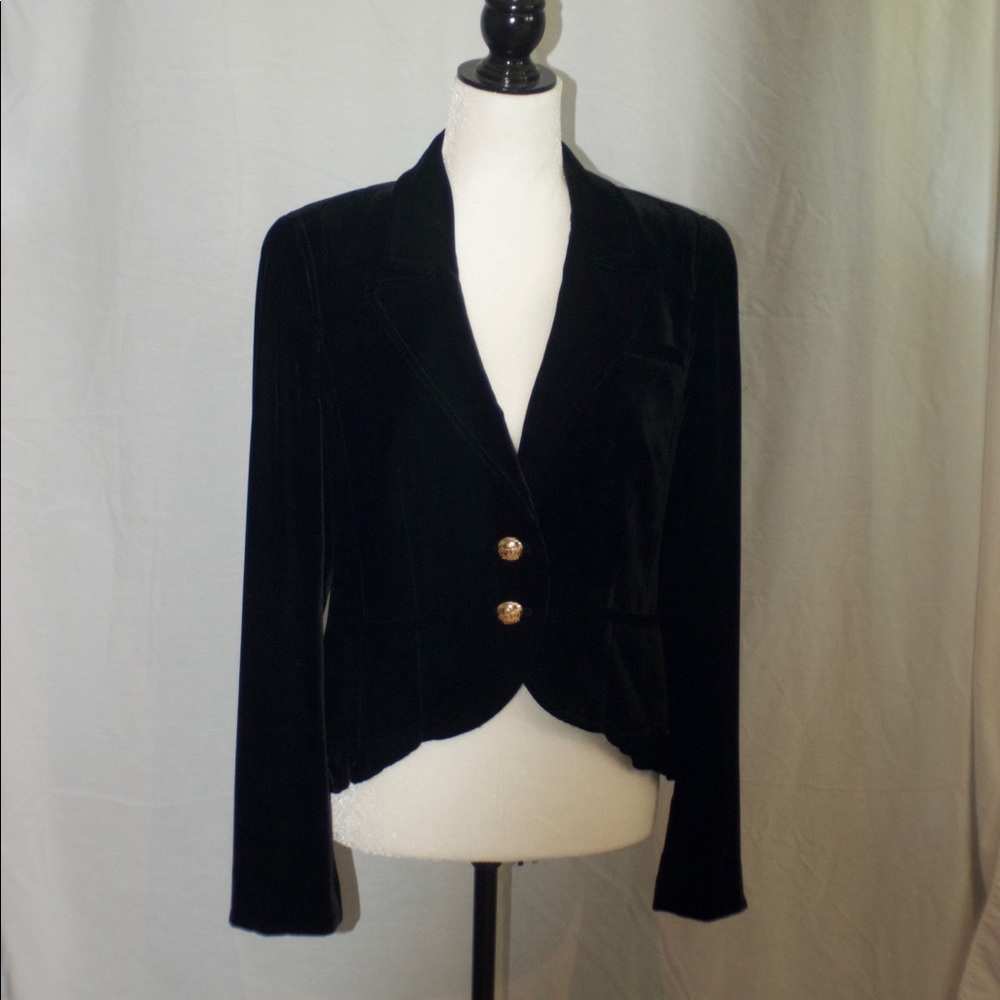 Juicy couture velvet blazer