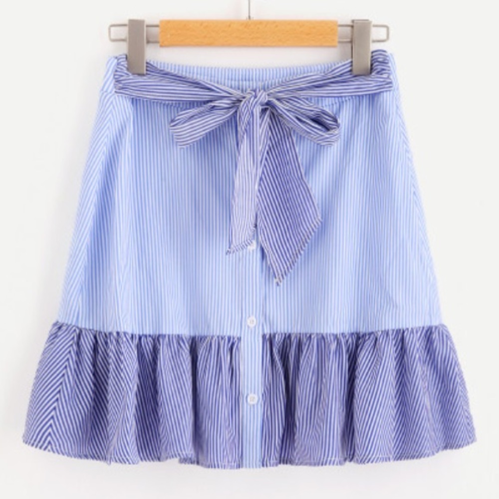 Striped skirt