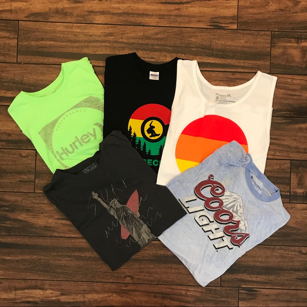 5 Shirt Bundle