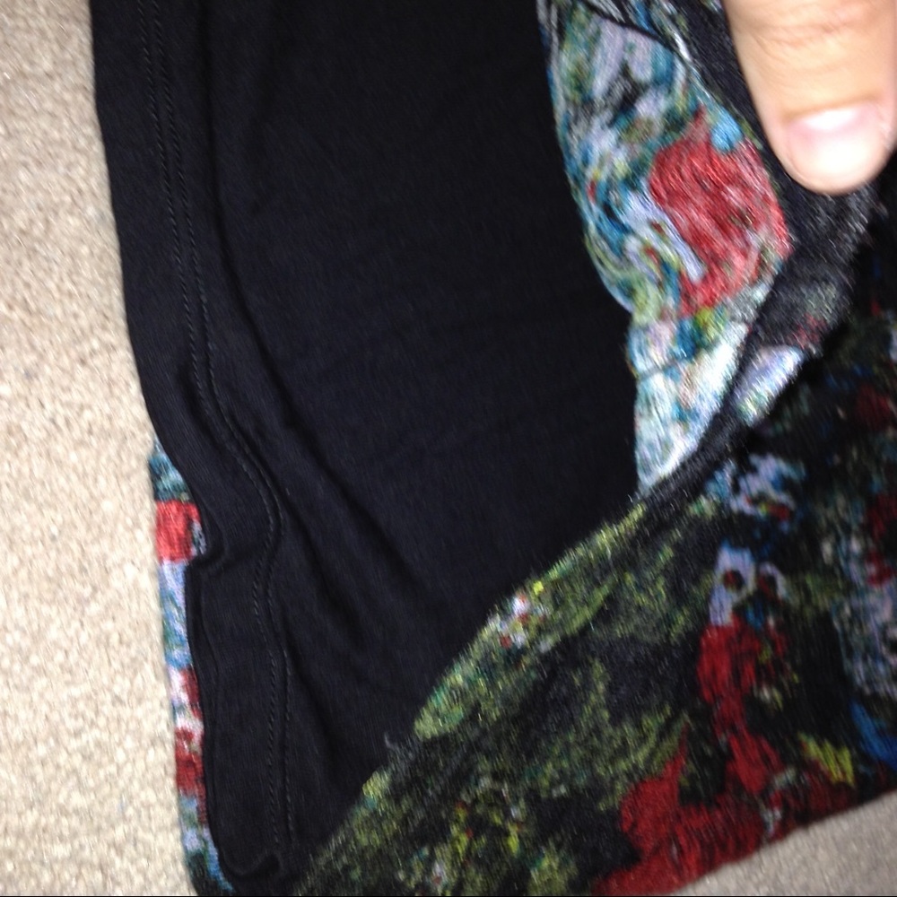 Free people L printed knockout dress black - Picture 4 of 8