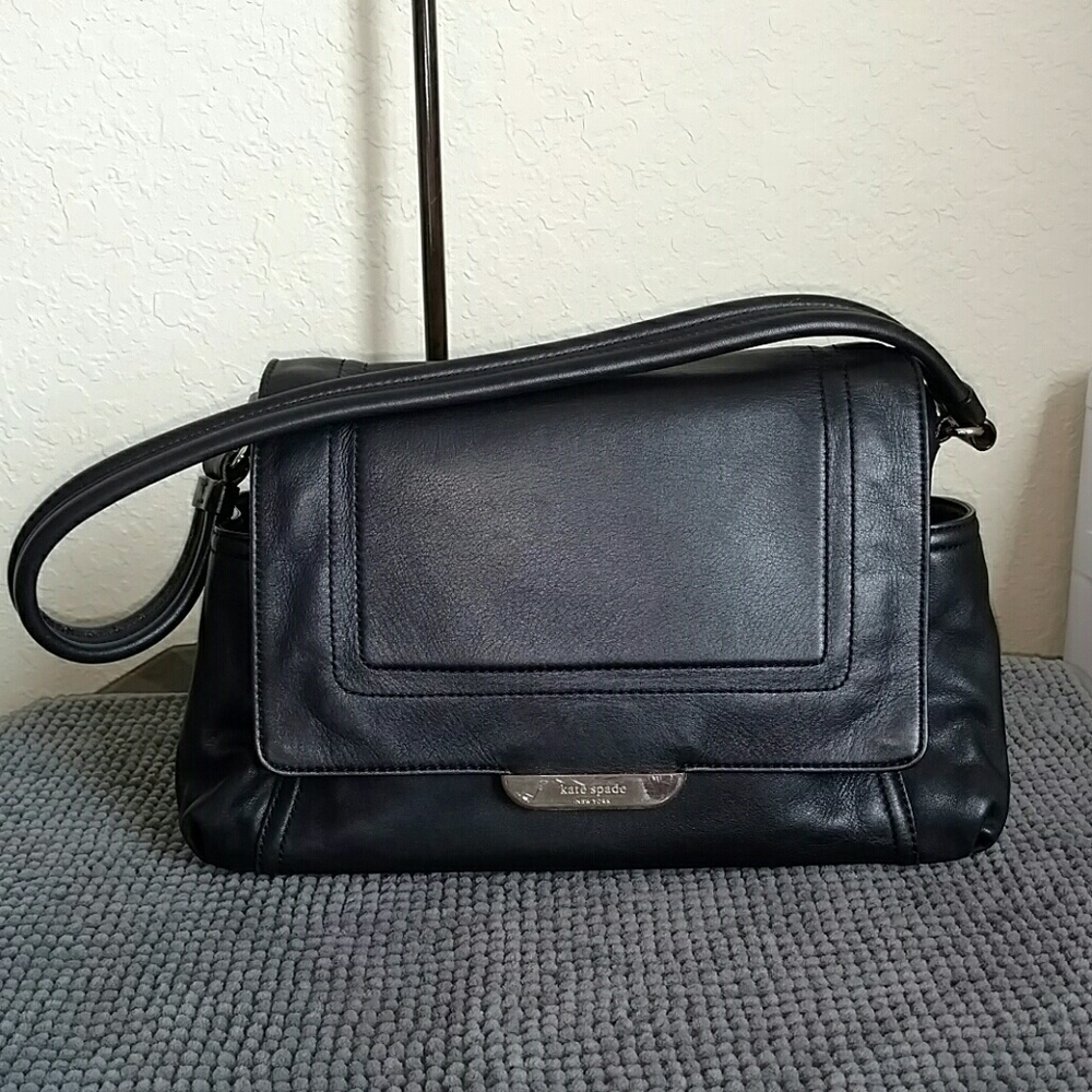 Classic Kate Spade Flap Shoulder Bag