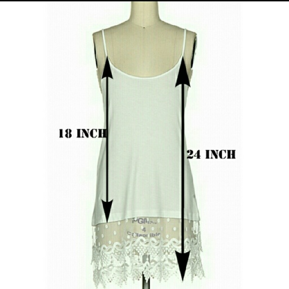 🖤Black Lace "Extender" Detailed Camisole* - Picture 4 of 4