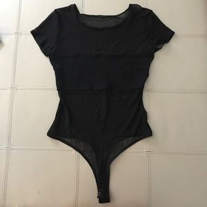 American Apparel black body suit