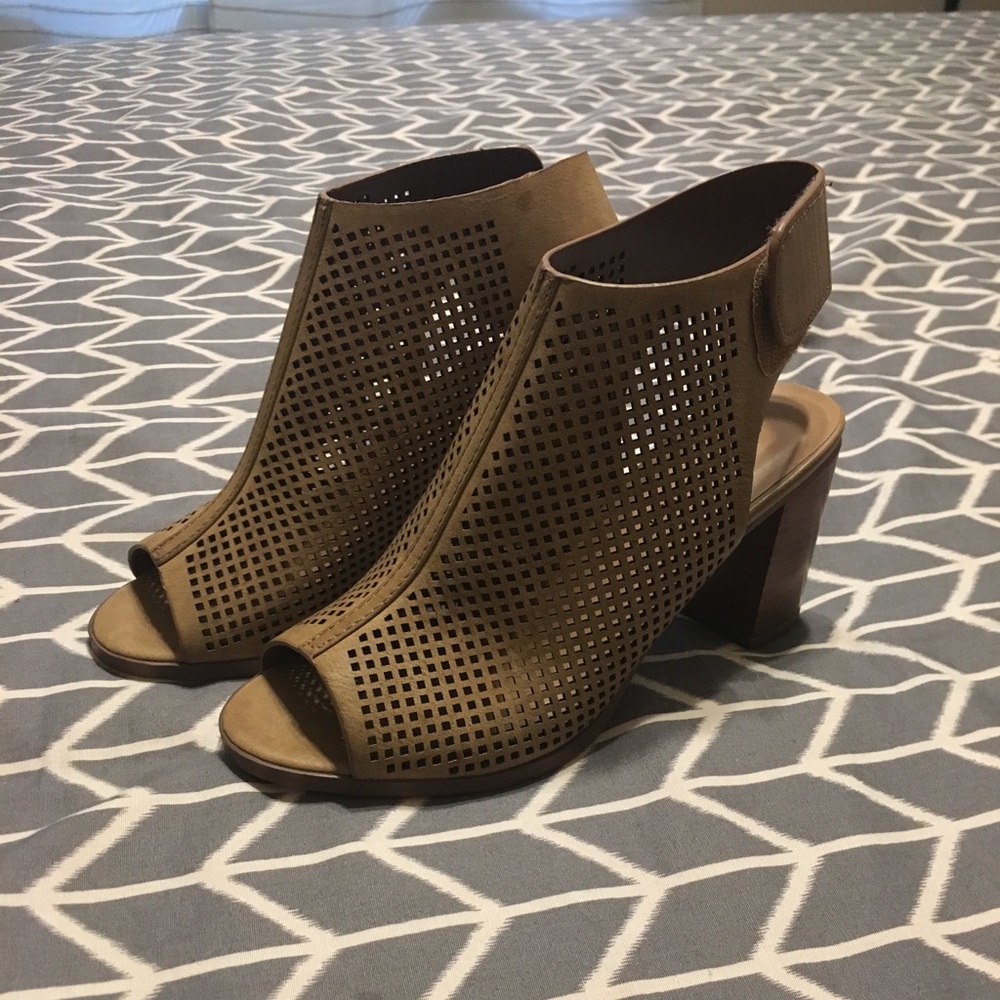 Women's open toe booties!