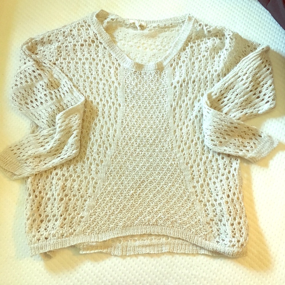 M Rena Cream Knit Sweater
