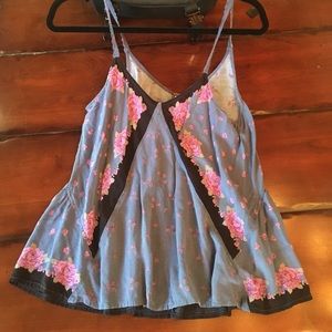 Flowy floral blouse from Free People