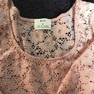 Lace Quarter sleeve top