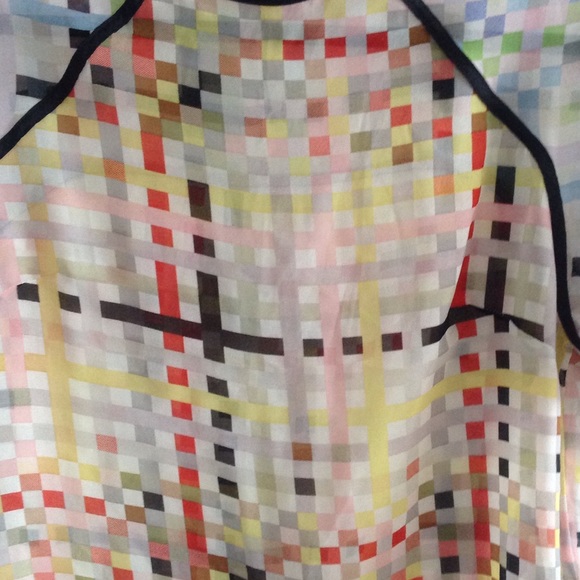 ASOS Sheer Coloured Top - Picture 4 of 4