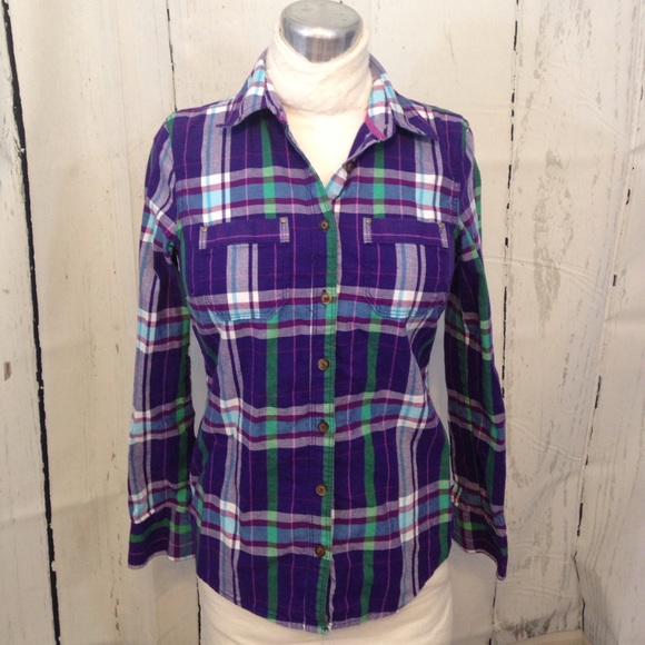 Aeropostale Tops - Aeropostale Plaid Cotton Shirt