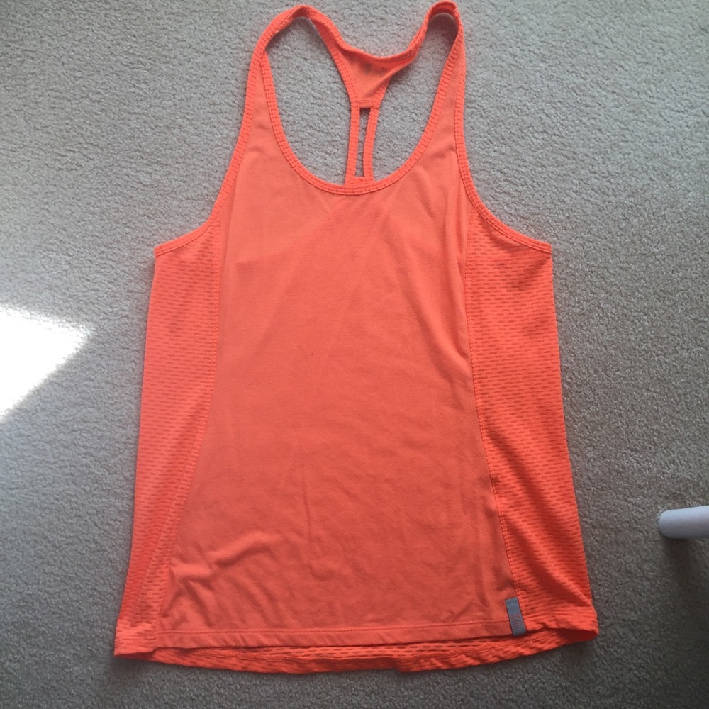 Orange Under Armour Tank