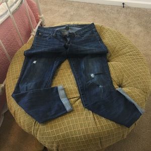 GAP cropped jeans with a cute cuff