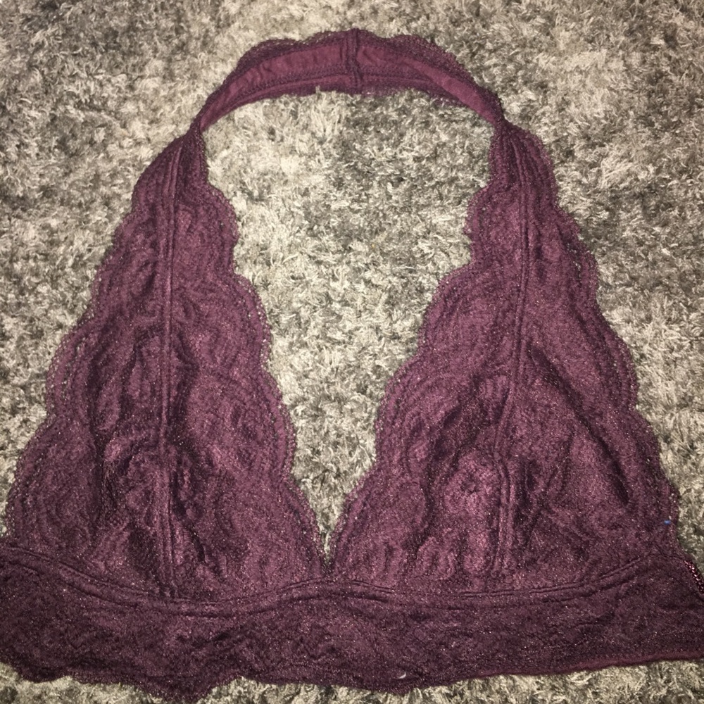 Maroon urban outfitters bralette