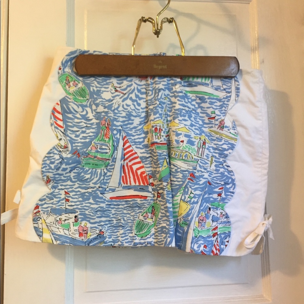 Lilly Pulitzer "Get Nauti" preppy skirt/skort 4
